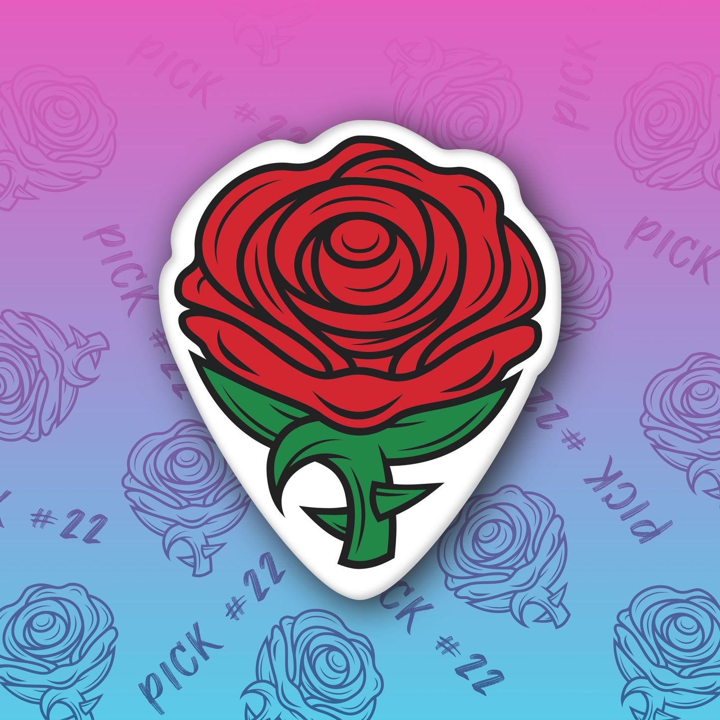 Pick #22 - Red Rose